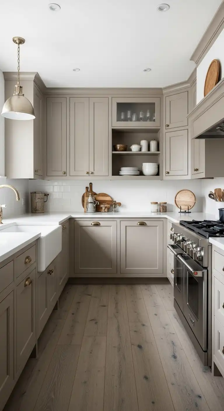 Small Kitchen Color Ideas: 15 Stylish Ways to Refresh Your Cooking Space 3 2. Timeless Neutral Elegance