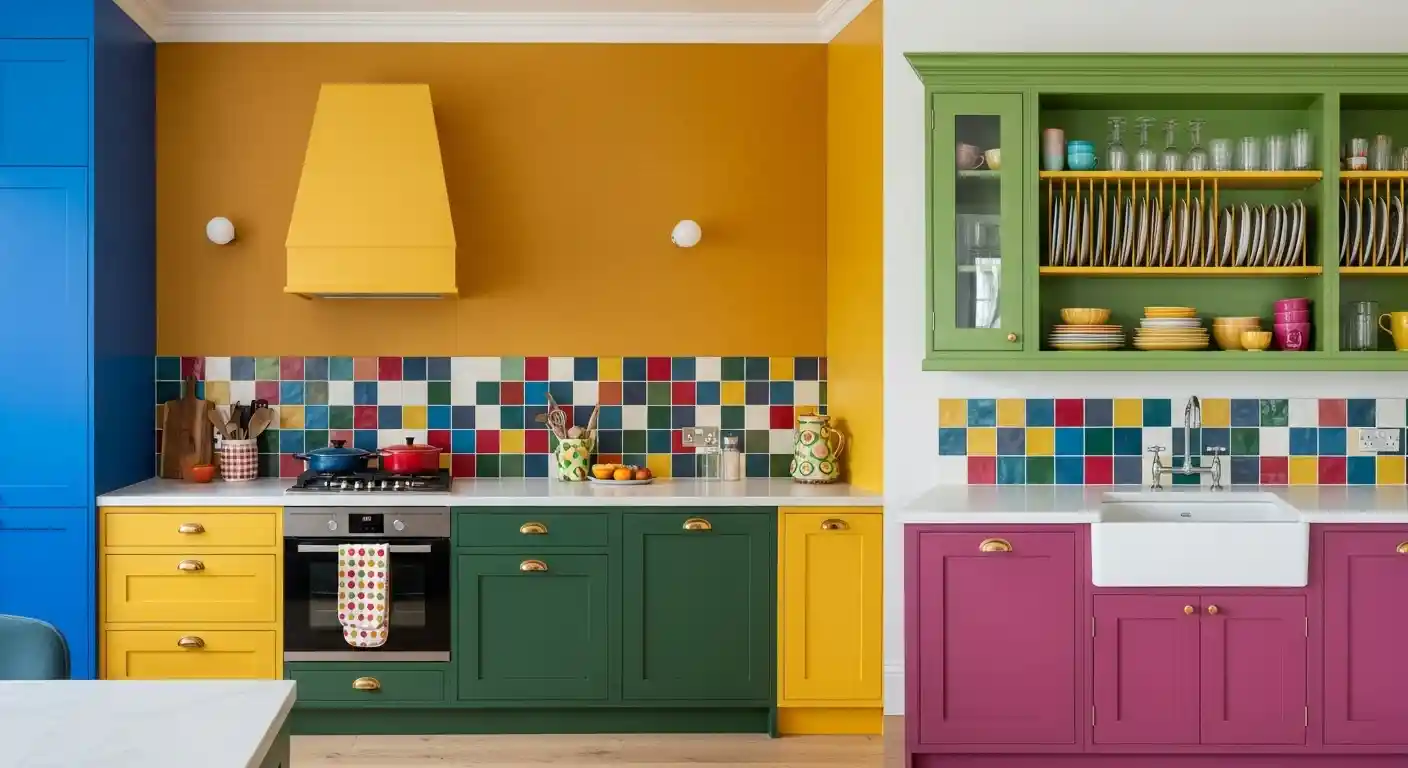 21 Stunning Bold And Vibrant Kitchen Color Ideas