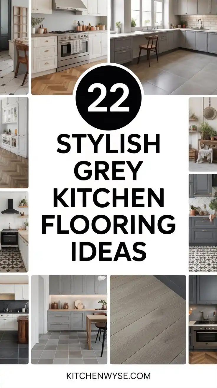 22 Stylish Grey Kitchen Flooring Ideas for a Sophisticated Look 1 22 Stylish Grey Kitchen Flooring Ideas