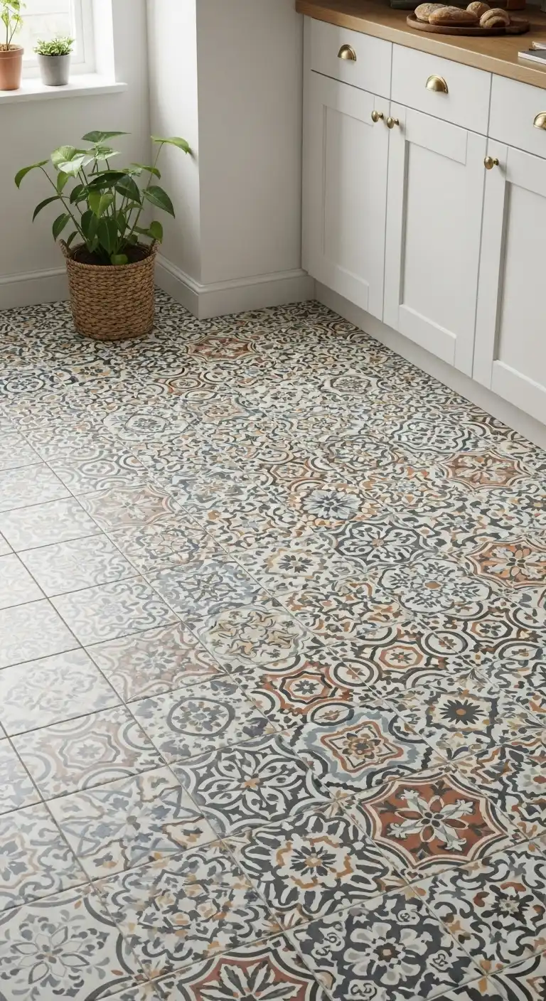 6 Moroccan Inspired Cement Tiles