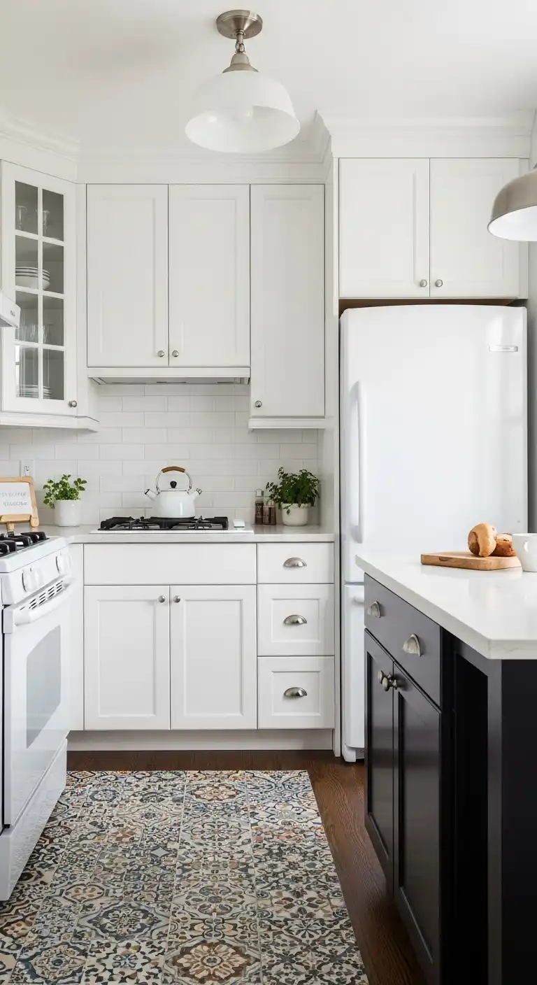 Small Kitchen Color Ideas: 15 Stylish Ways to Refresh Your Cooking Space 7 6. Crisp White Simplicity