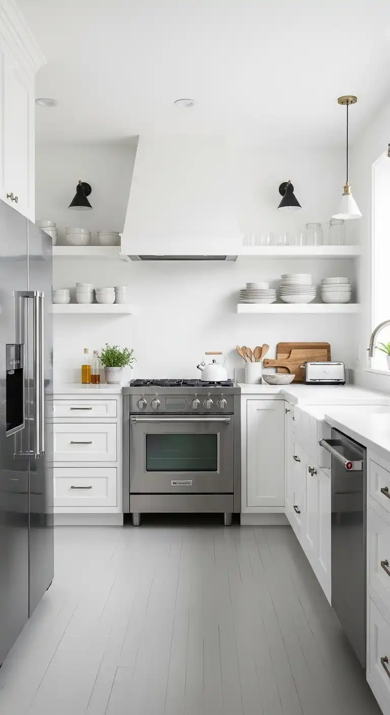 Kitchen Color Ideas for Walls: 15 Stylish Shades to Refresh Your Space 3 Crisp White