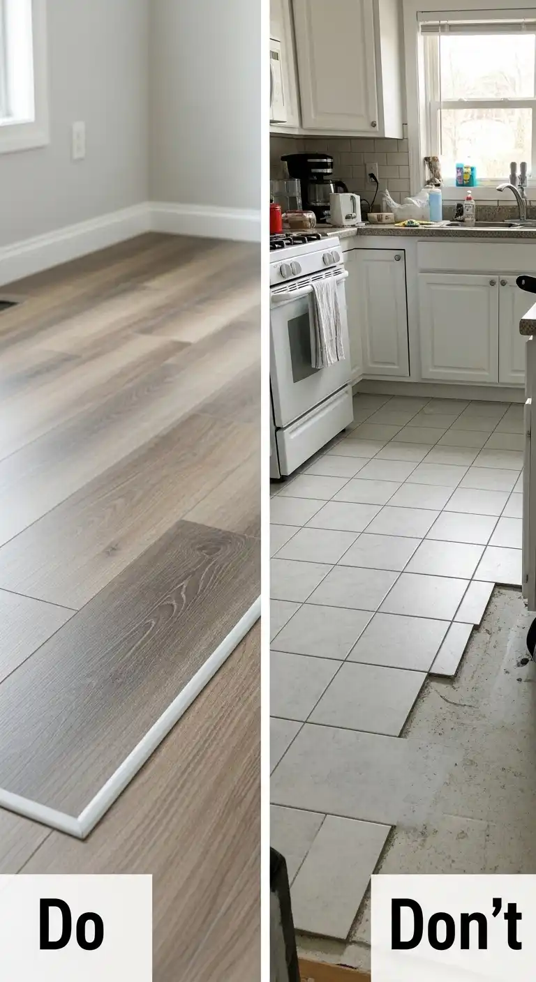 Do’s and Don’ts When Choosing Inexpensive Kitchen Flooring