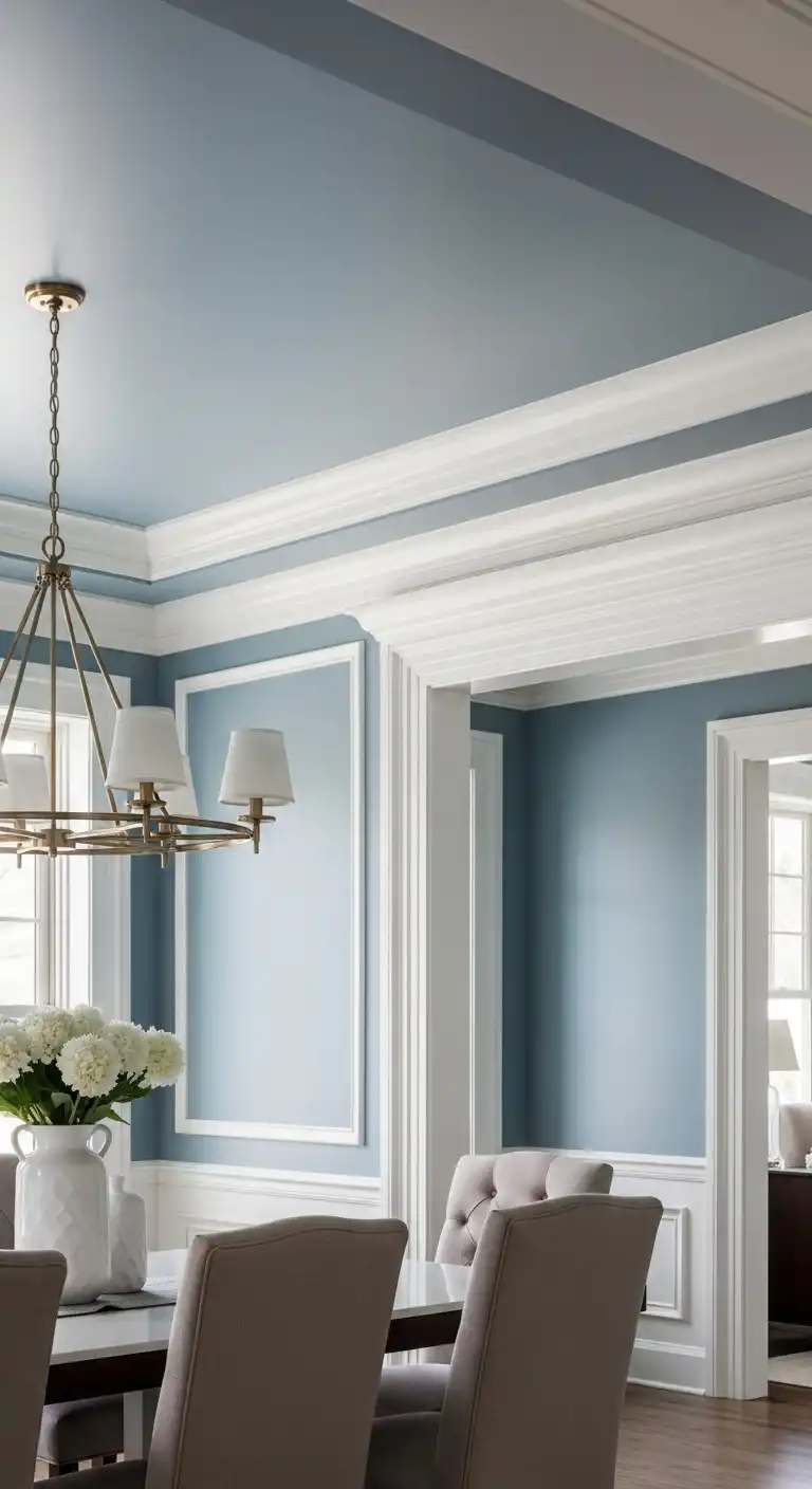 Glossy Crown Molding Highlight
