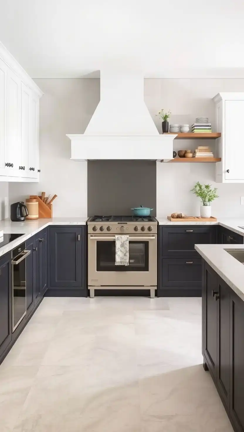 17 Elegant Kitchen Limestone Flooring Ideas for a Natural Finish 3 Honed Limestone for a Matte Finish