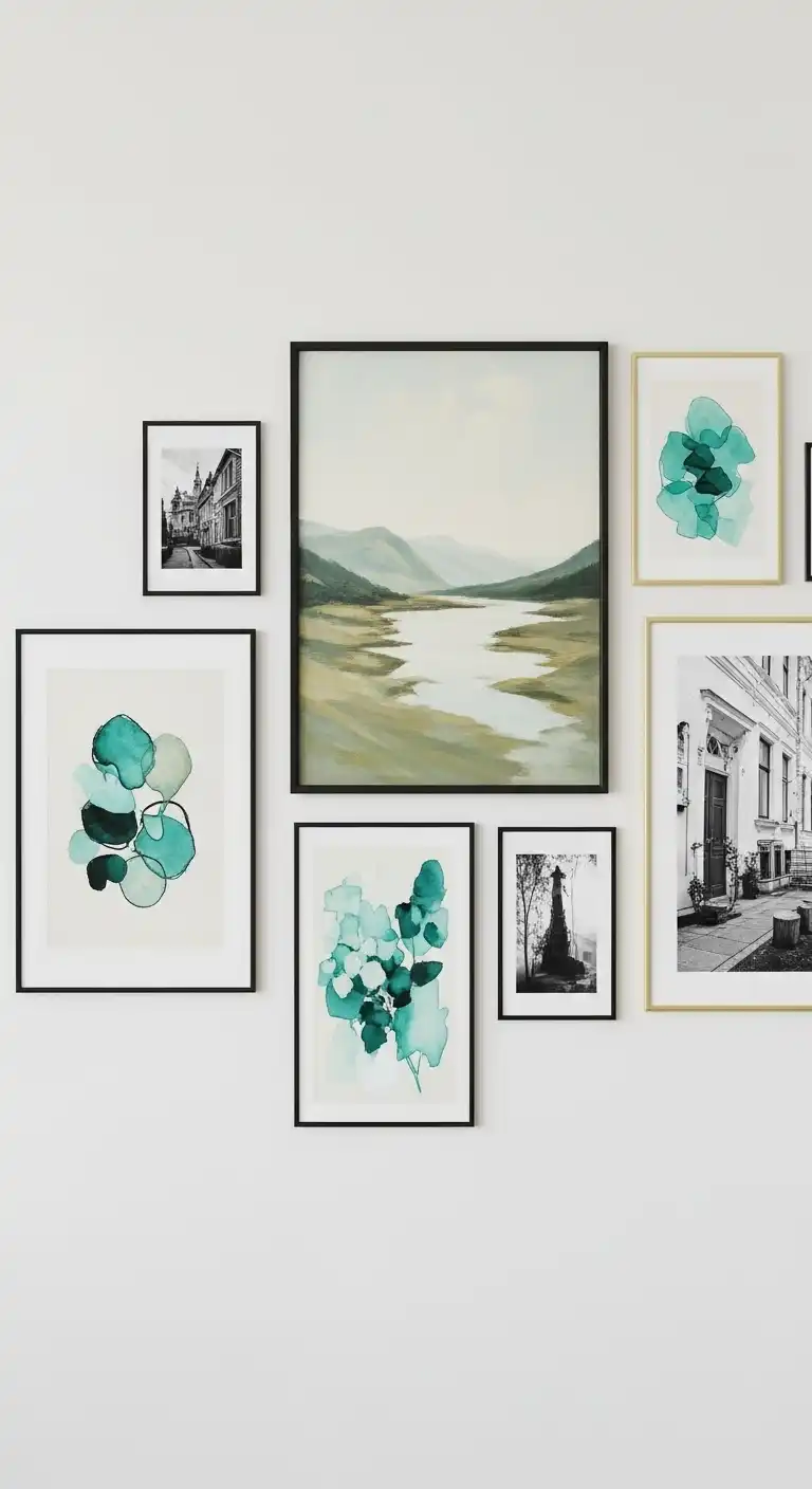 Matching Frames and Cohesive Color Scheme