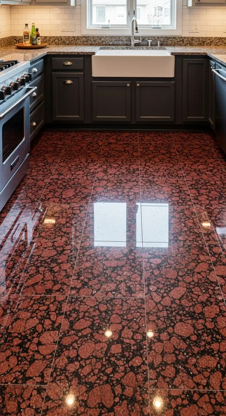 20 Durable Kitchen Granite Flooring Ideas For A Luxe Appeal 20 Durable Kitchen Granite Flooring Ideas For A Luxe Appeal