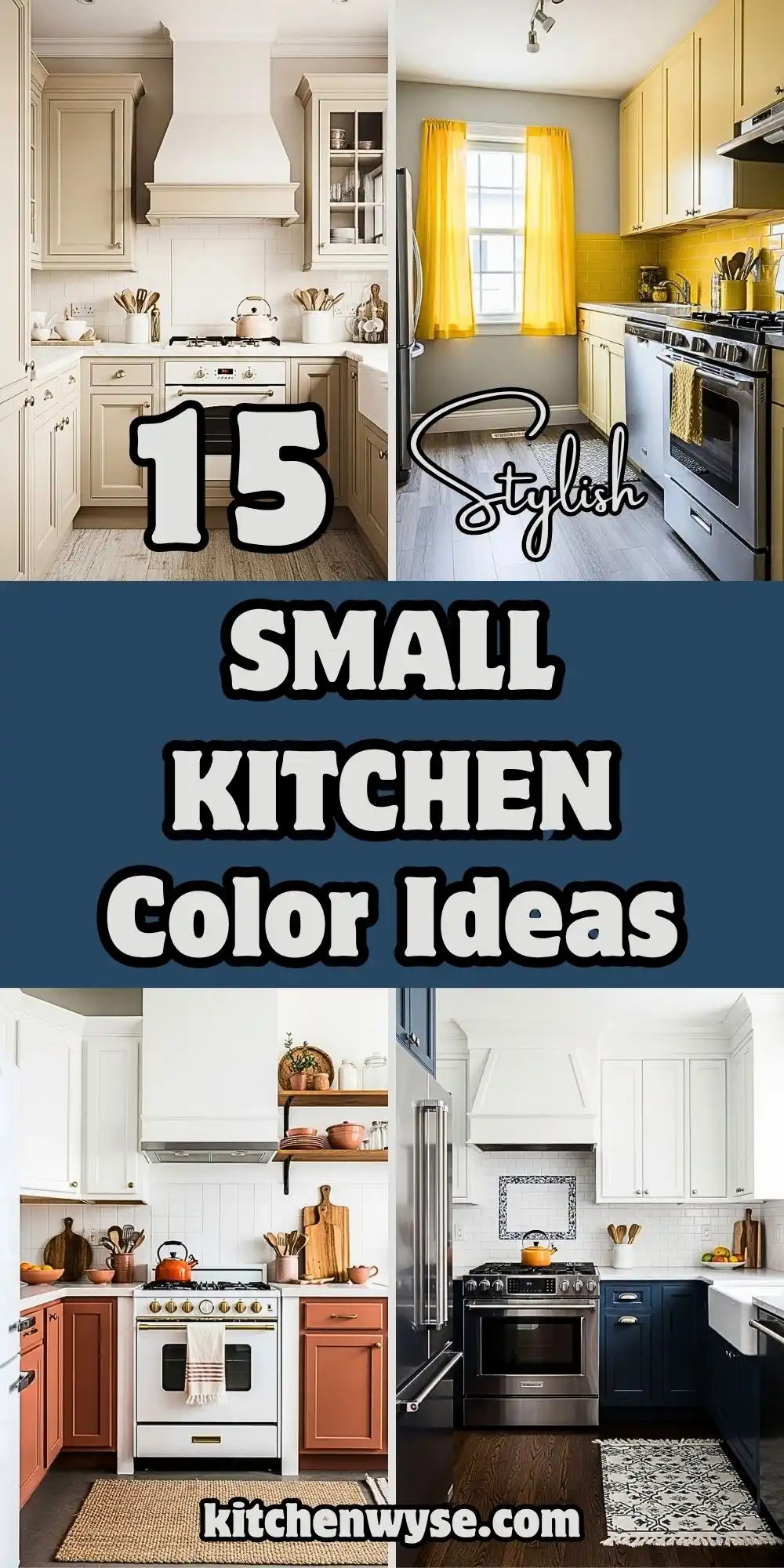 Small Kitchen Color Ideas: 15 Stylish Ways to Refresh Your Cooking Space 1 Small Kitchen Color Ideas