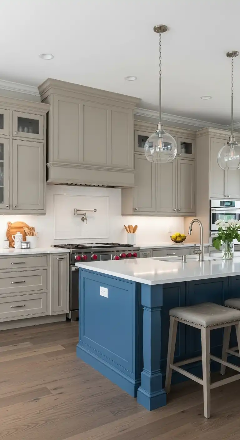 Taupe Cabinets for Subtle Sophistication