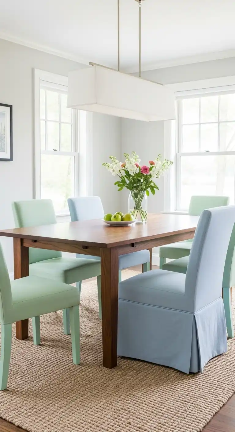 Transitional Dining Space