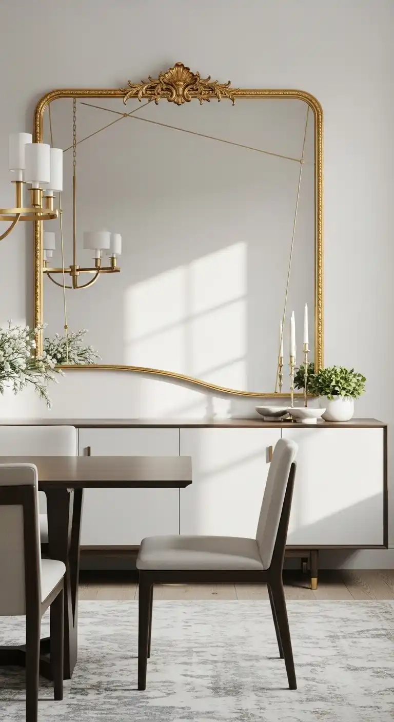 Vintage Meets Modern Mirror Styling