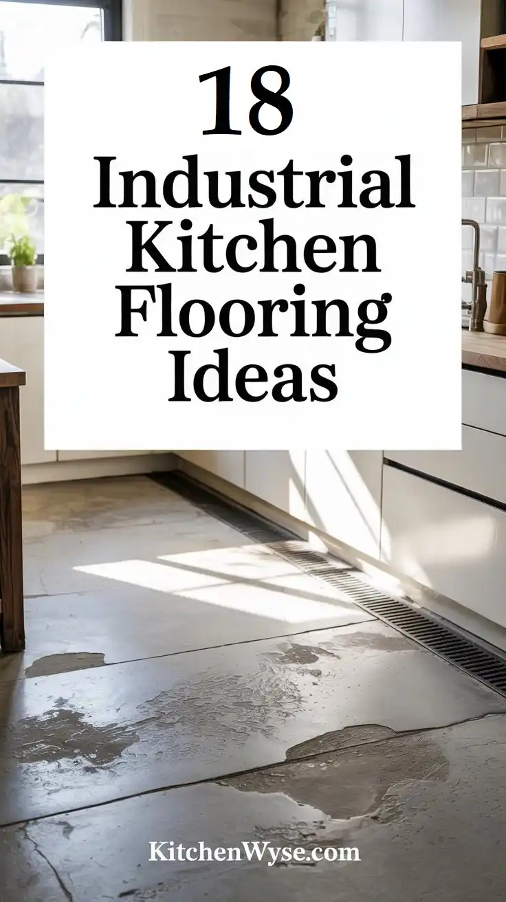18 Industrial Kitchen Flooring Ideas for a Chic and Raw Aesthetic 1 industrial kitchen flooring ideas