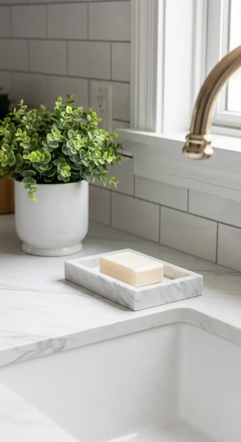 14. Marble Soap Tray