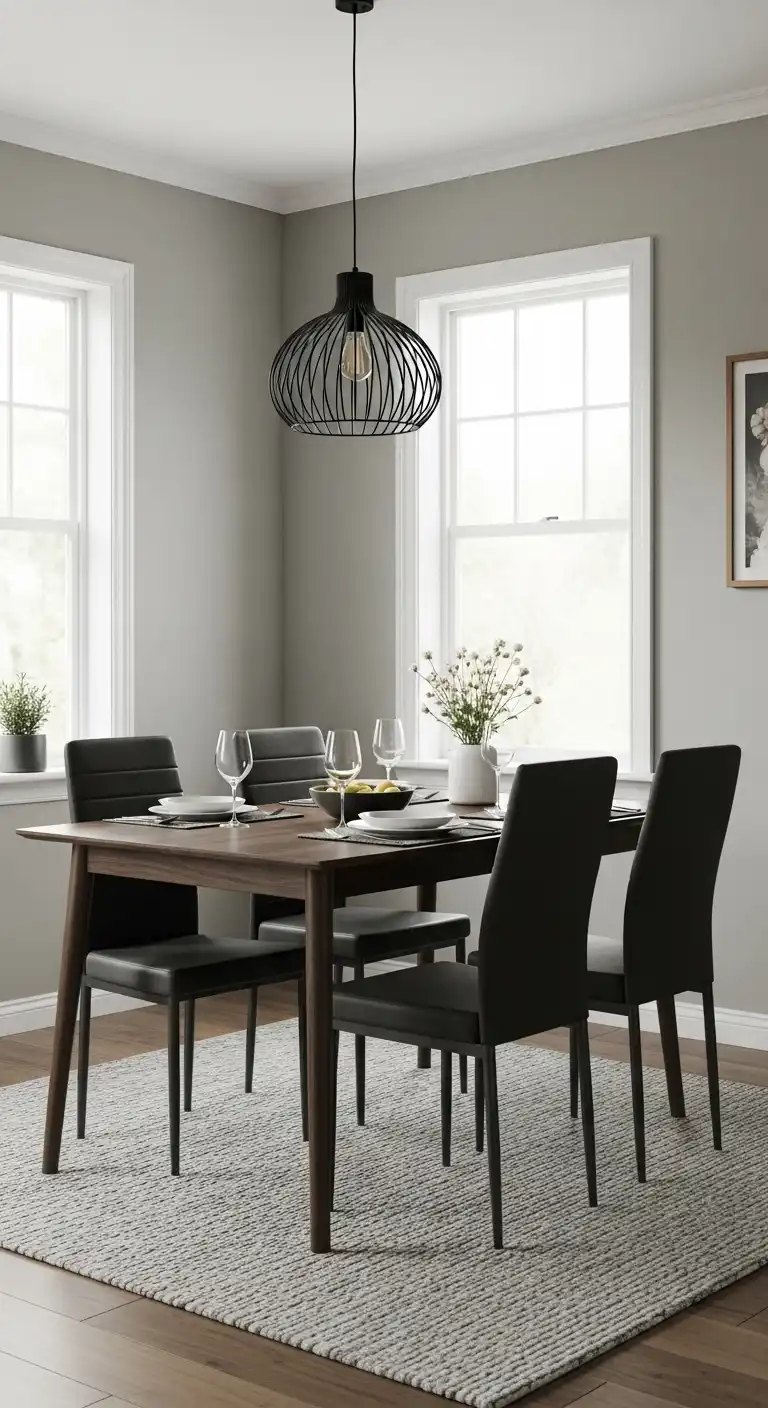 18 Place the table diagonally to free wall space