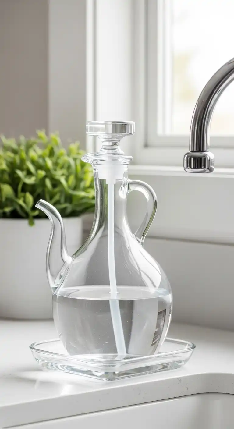 2. Glass Decanter for Soap