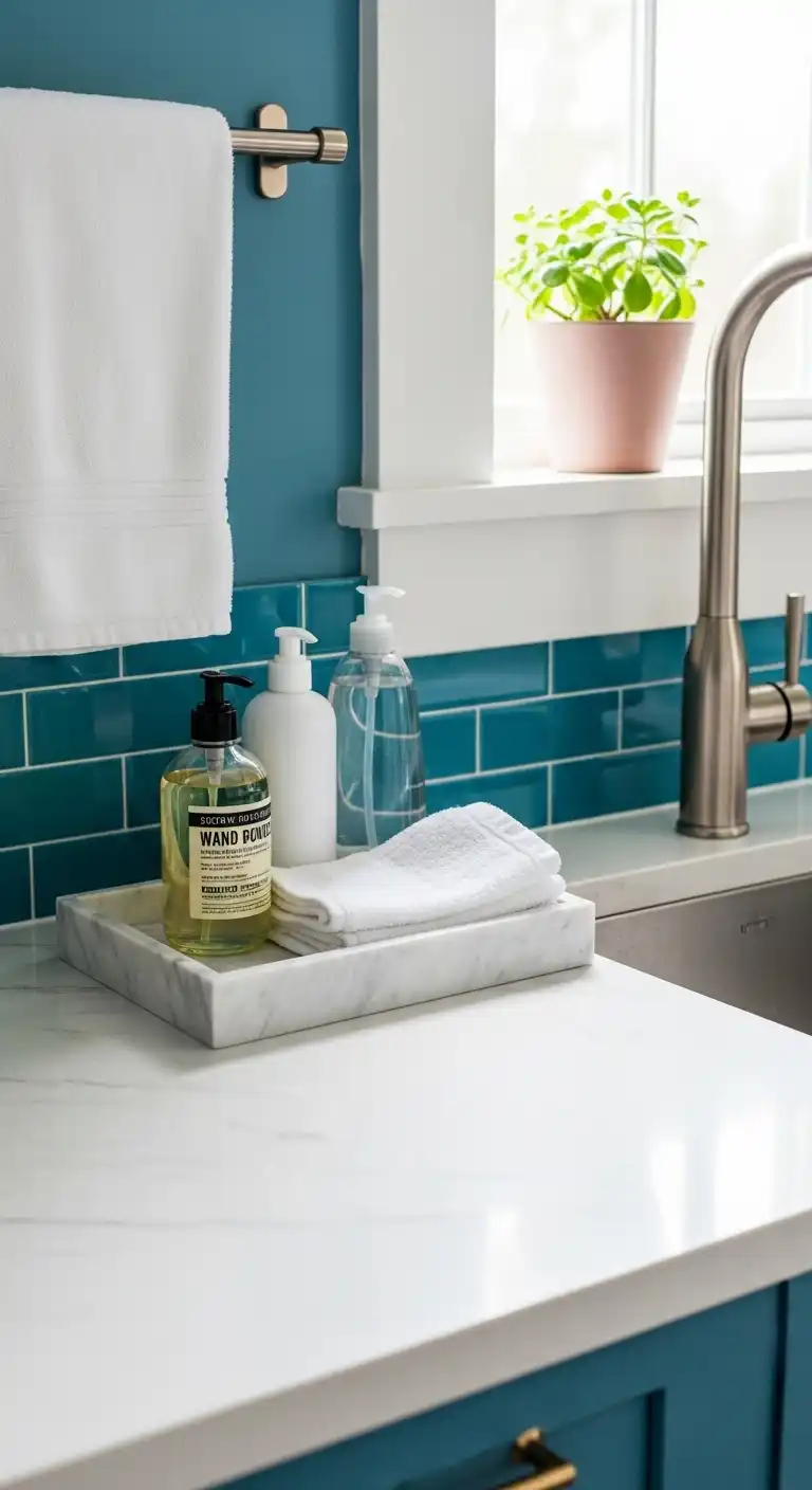 5. Bathroom Tray Organizer