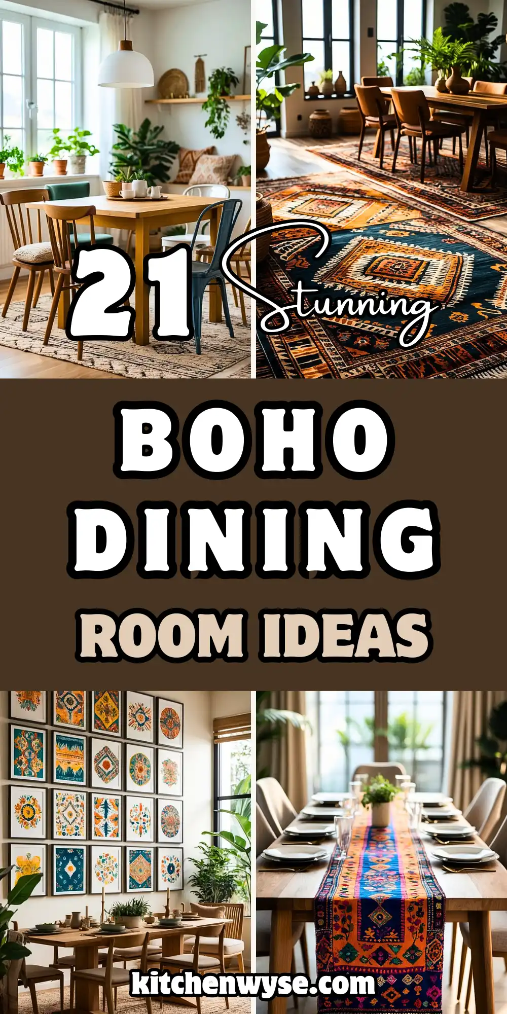 Boho Dining Room Ideas