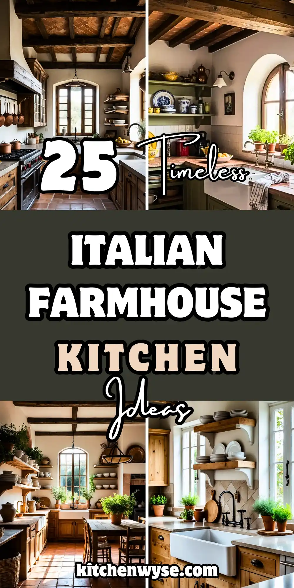 Italian Farmhouse Kitchen