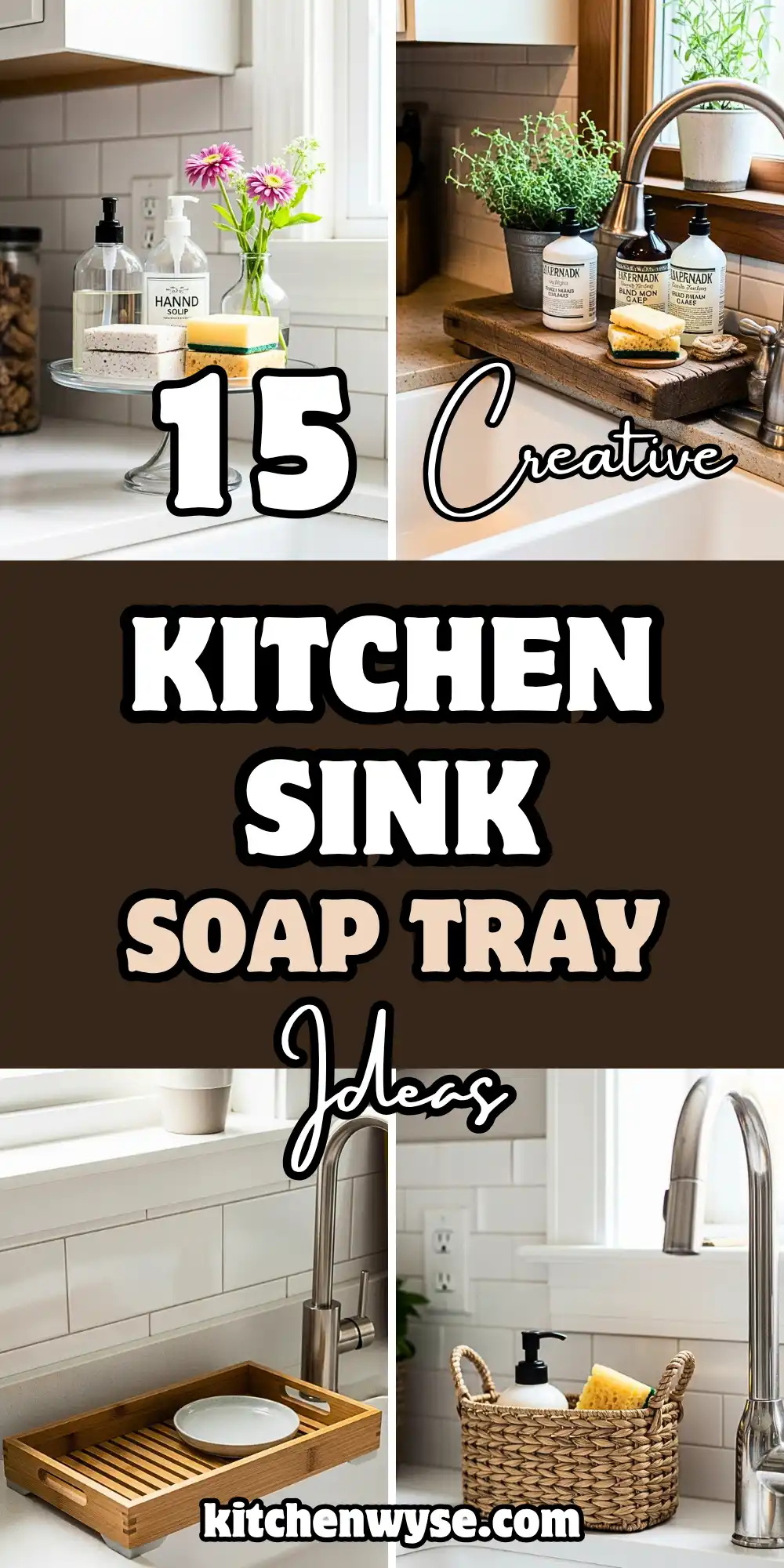 Kitchen Sink Soap Tray Ideas