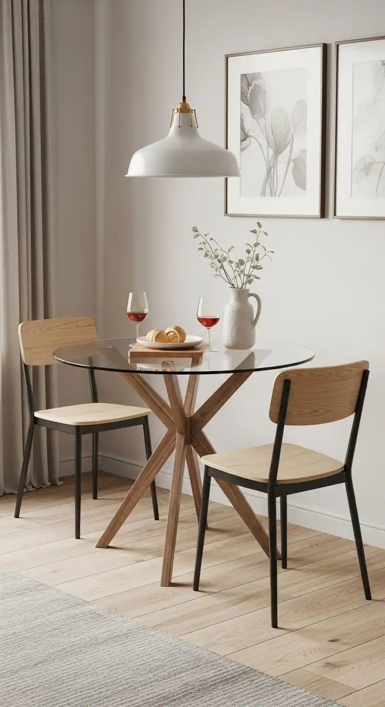 Opt for Compact Round Tables