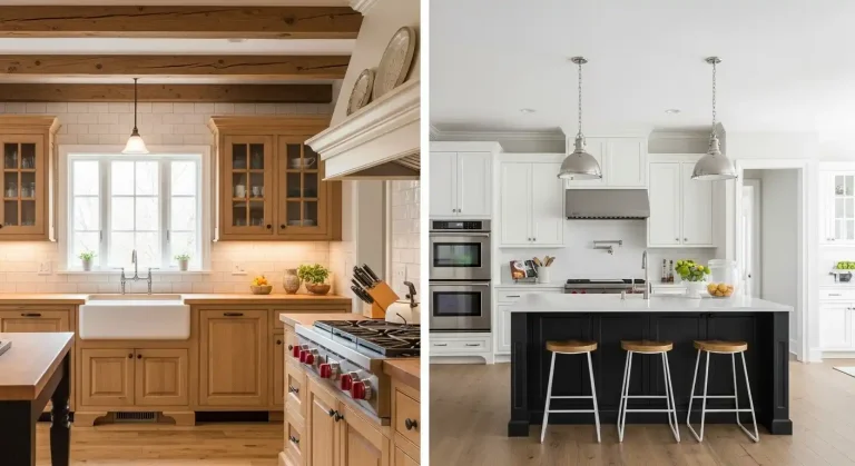 Understanding Farmhouse Kitchen Styles Classic vs. Modern