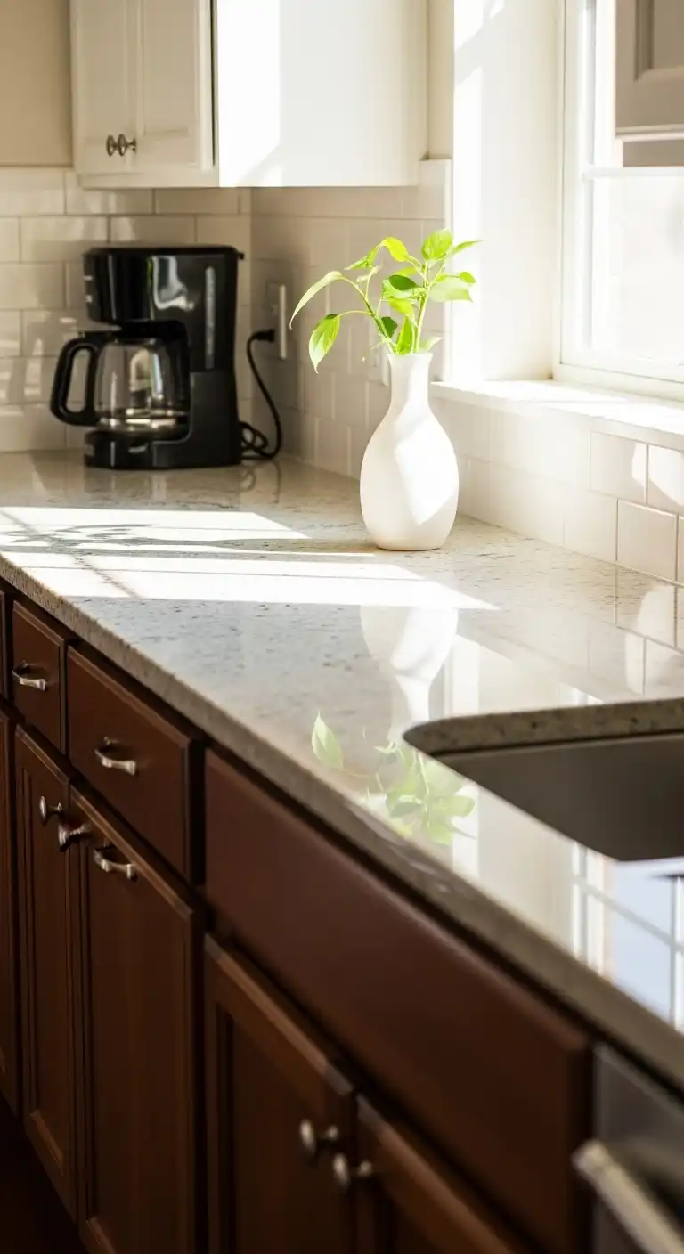 11) Keep countertops clutter-free by storing appliances elsewhere