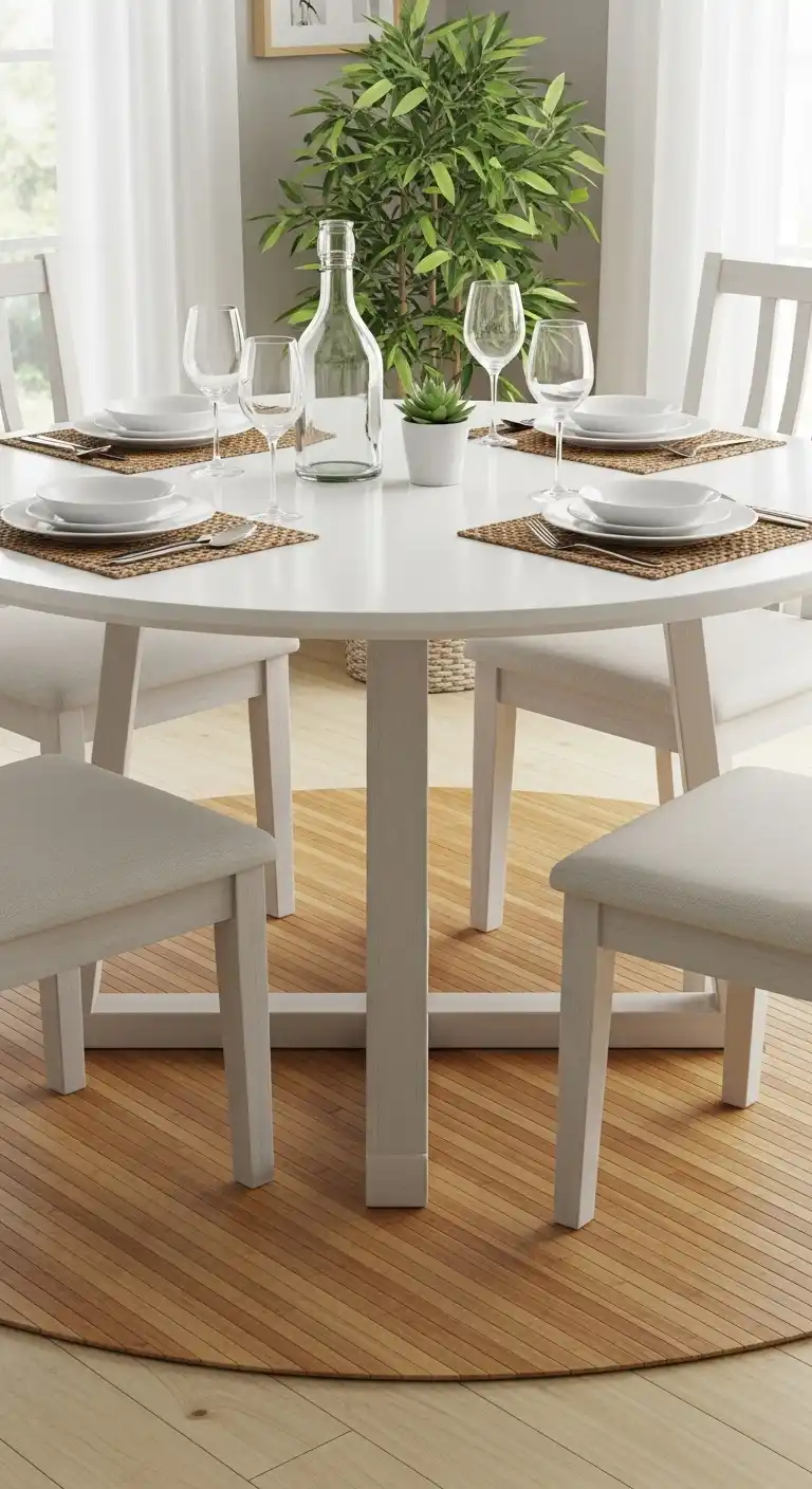 13. Eco Bamboo Rug for Green Living