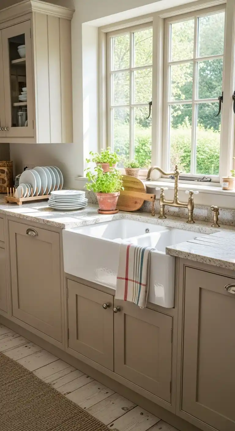 14) Incorporate farmhouse-style sink
