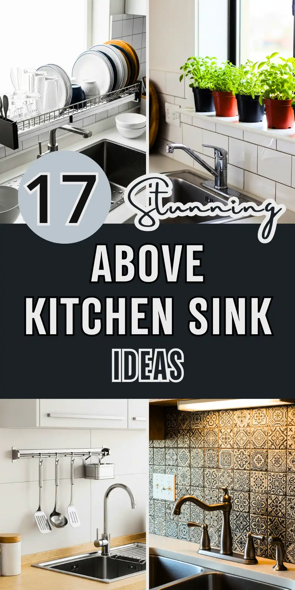 Above Kitchen Sink Ideas