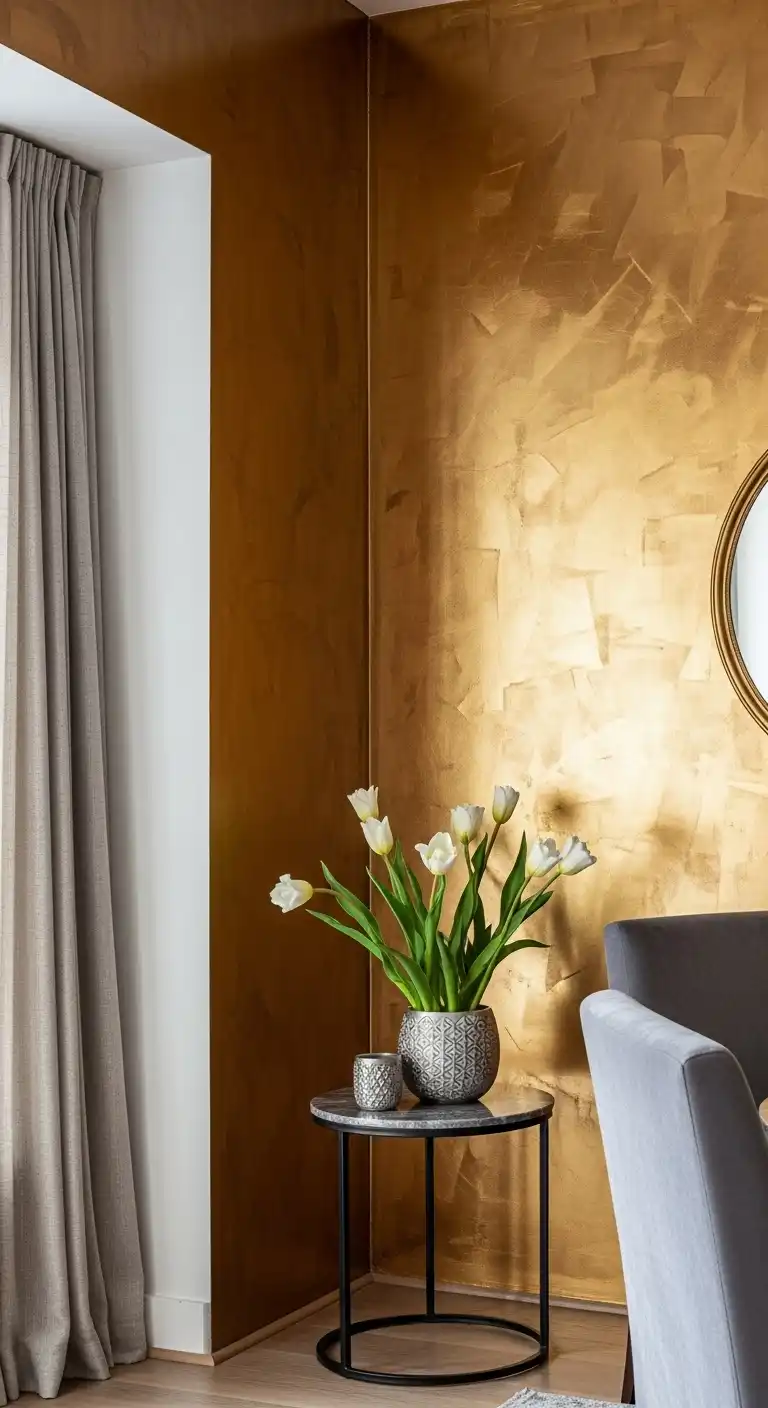 Glam Up with Metallic Finishes
