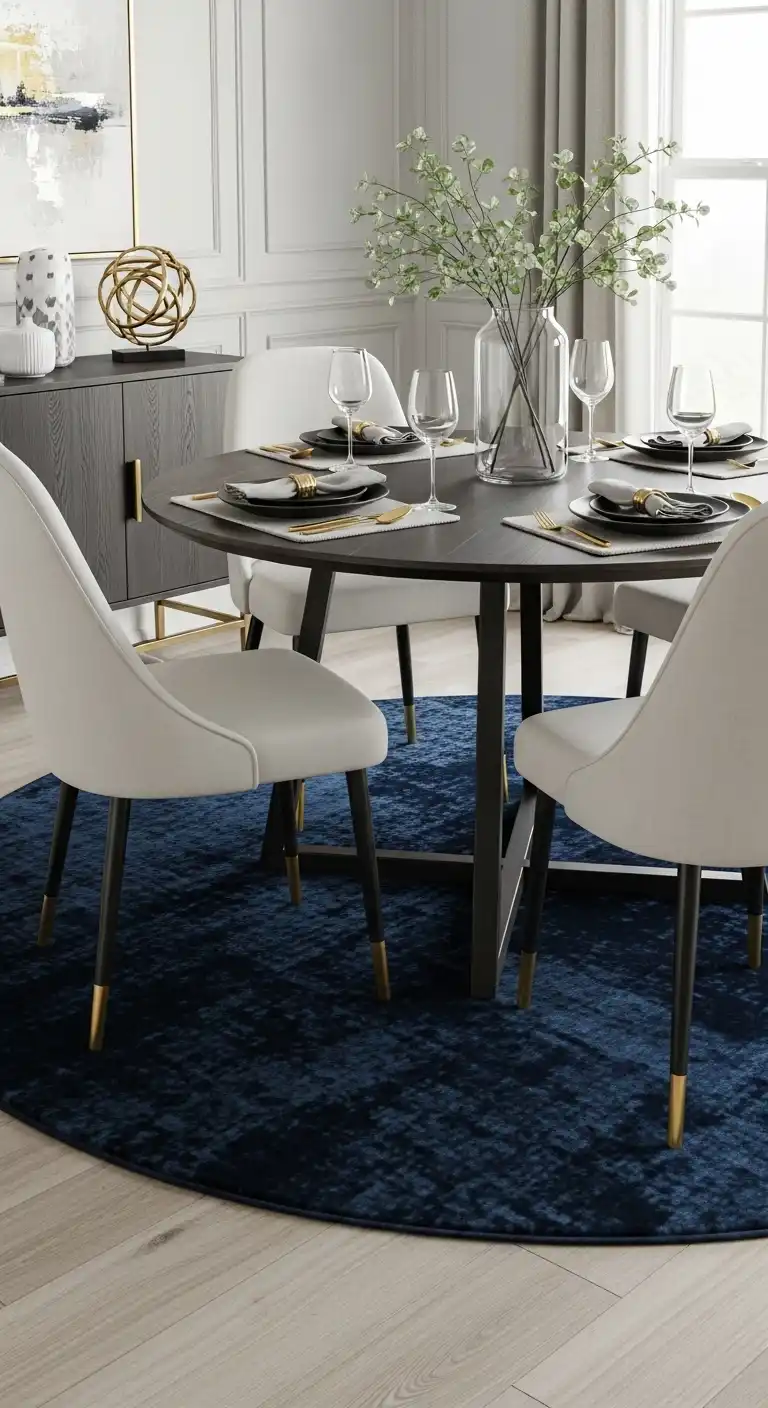 Luxurious Navy Velvet