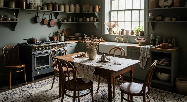 Moody Vintage Kitchen Decor