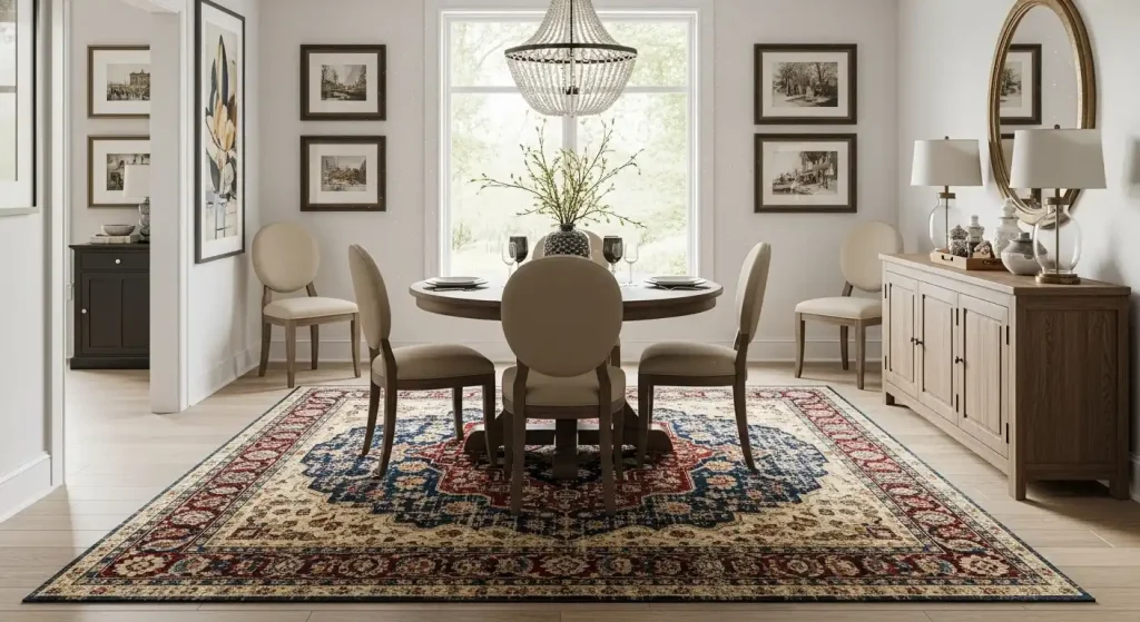 What Rugs Do You Need for a Square Dining Room