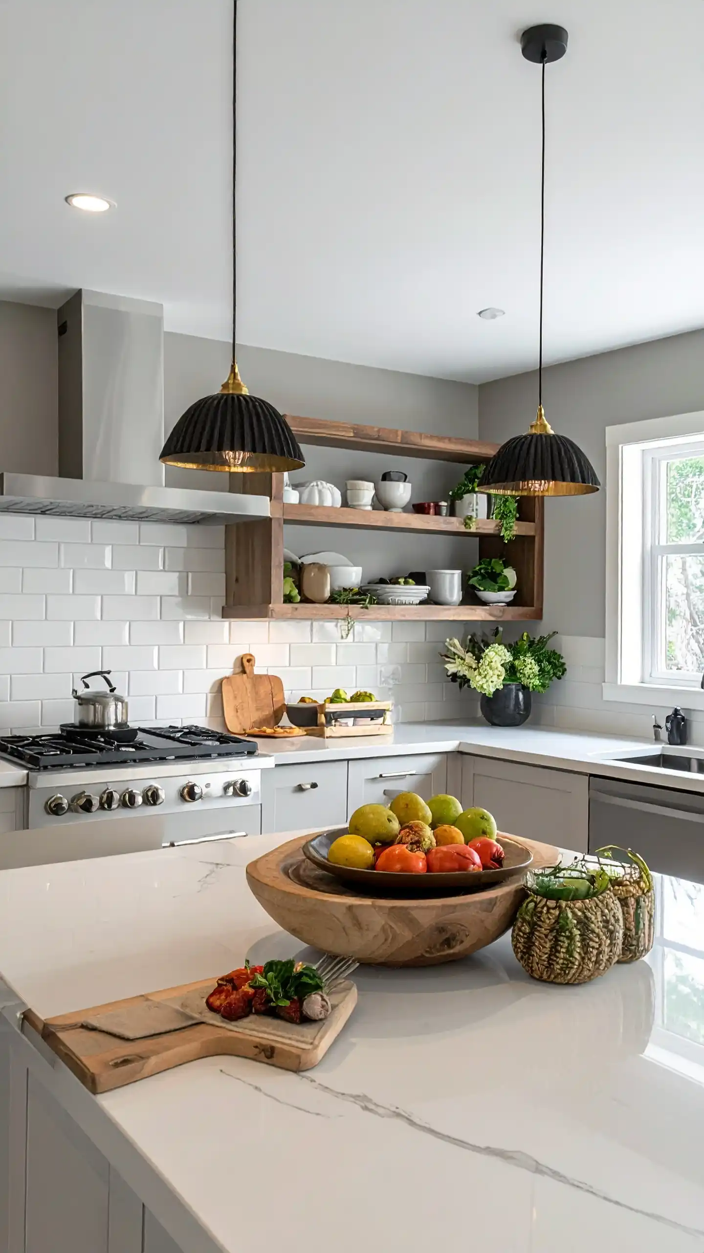 17 Kitchen Counter Top Decor Ideas to Transform Your Space Elegantly 20 Balancing Functionality and Aesthetics