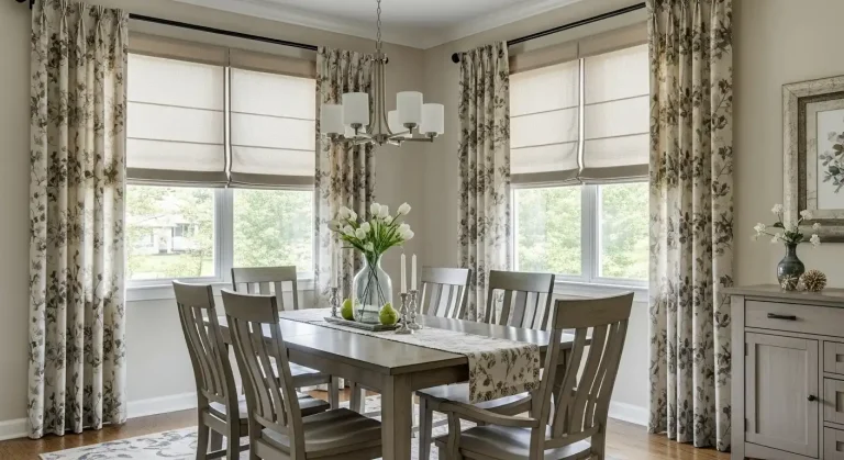 Dining Room Curtains Ideas