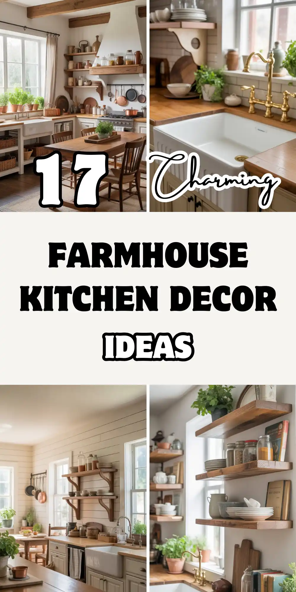 Farmhouse Kitchen Decor