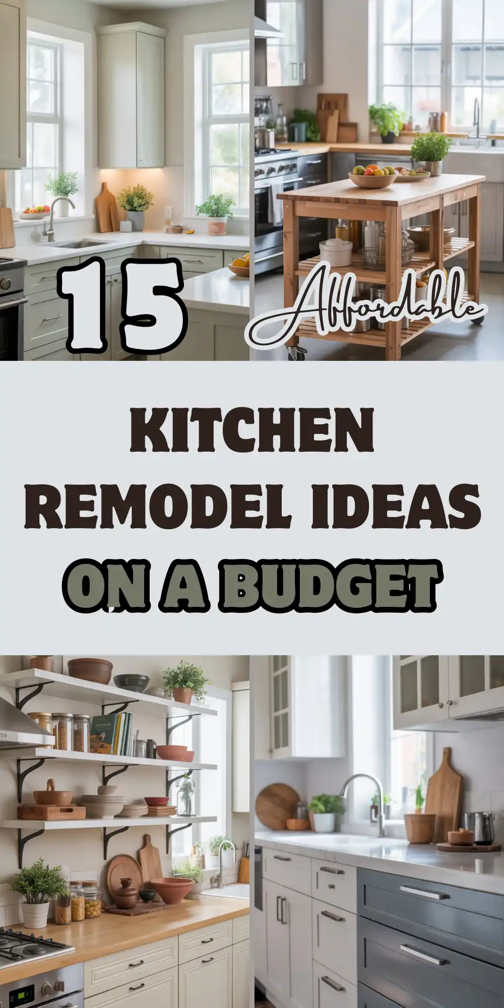 Kitchen Remodel Ideas on a Budget: 15 Affordable Designs 1 Kitchen Remodel Ideas on a Budget