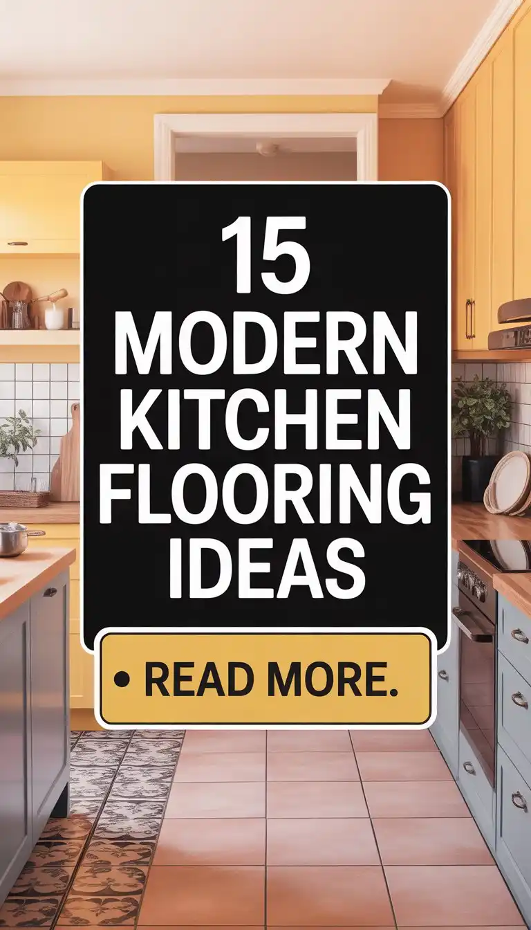 Modern Kitchen Flooring Ideas