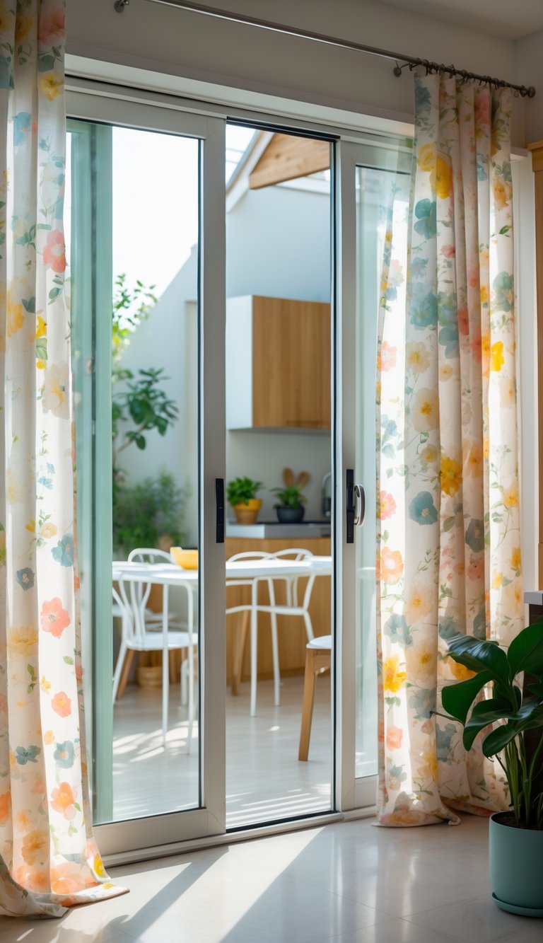 Kitchen Patio Door Curtain Ideas: 15 Stylish Looks