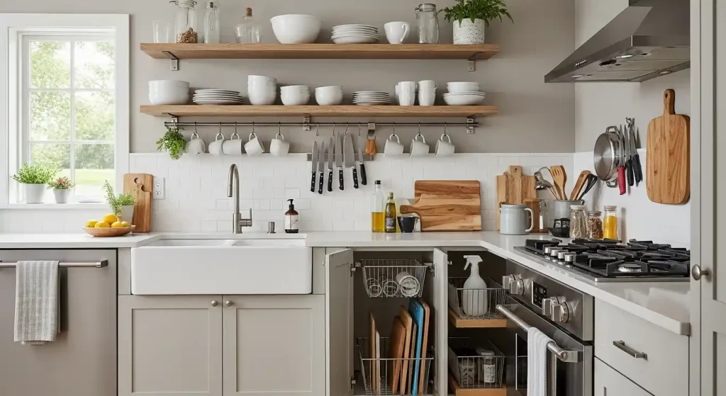 How to Declutter and Organize Your Kitchen 3 02 Rethink How You Use Every Inch