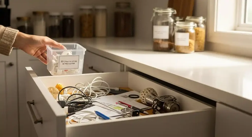 How to Declutter and Organize Your Kitchen 4 03 Time to Let Go of the Clutter