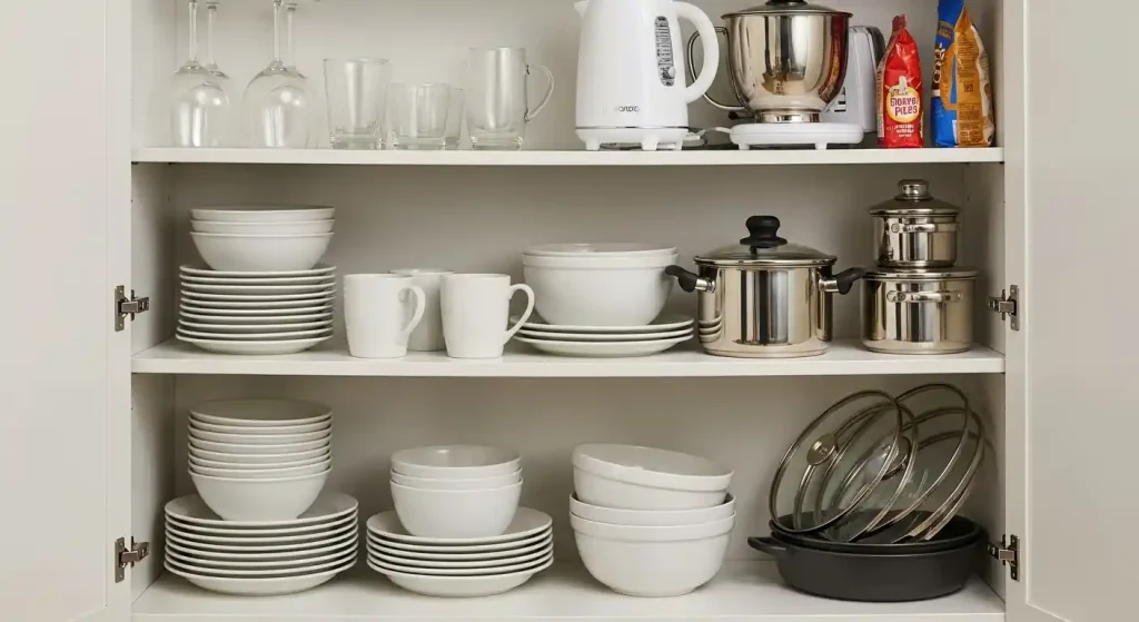 How to Declutter and Organize Your Kitchen 6 05 Give Your Cabinets a Smart Makeover