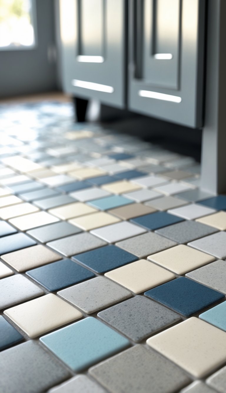 15 Blue Kitchen Flooring Ideas to Elevate Your Space with Style and Durability 21 15 Blue Kitchen Flooring Ideas to Elevate Your Space with Style and Durability