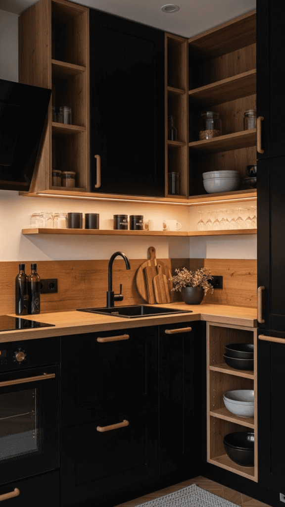 13 Black And Wood Kitchen Ideas To Inspire Your Next Remodel