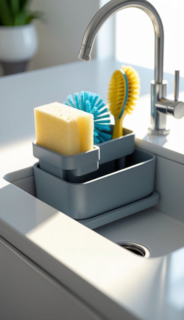 15 Kitchen Sink Organization Ideas To Maximize Your Space And Keep It Tidy - Sink Organization For Island Kitchens