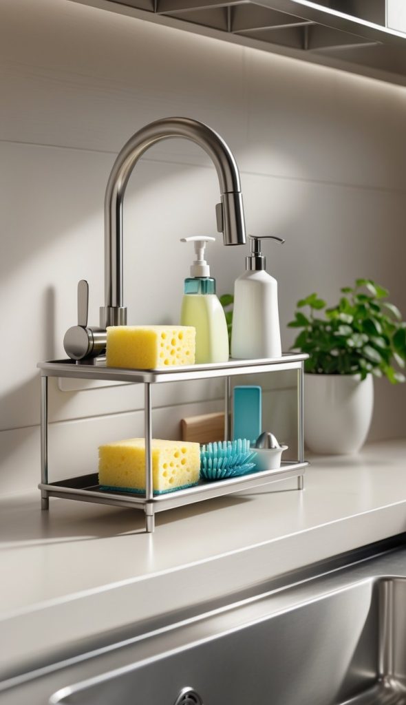 15 Kitchen Sink Organization Ideas To Maximize Your Space And Keep It Tidy