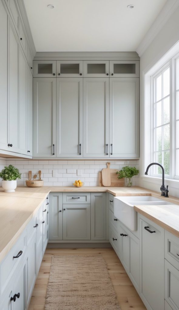 13 Light Grey Kitchen Cabinets Ideas To Refresh Your Cooking Space