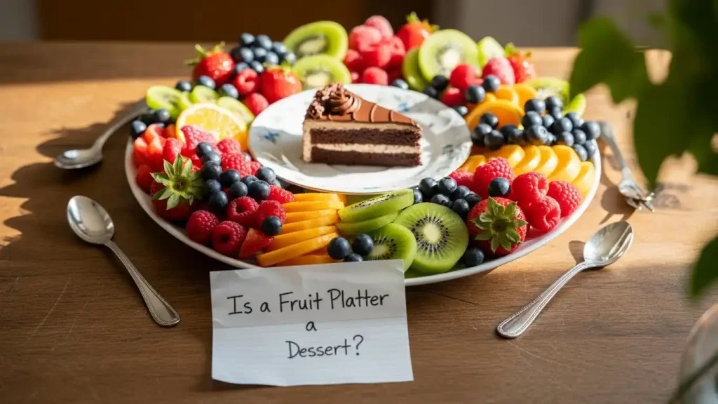 Is Fruit Platter a Dessert