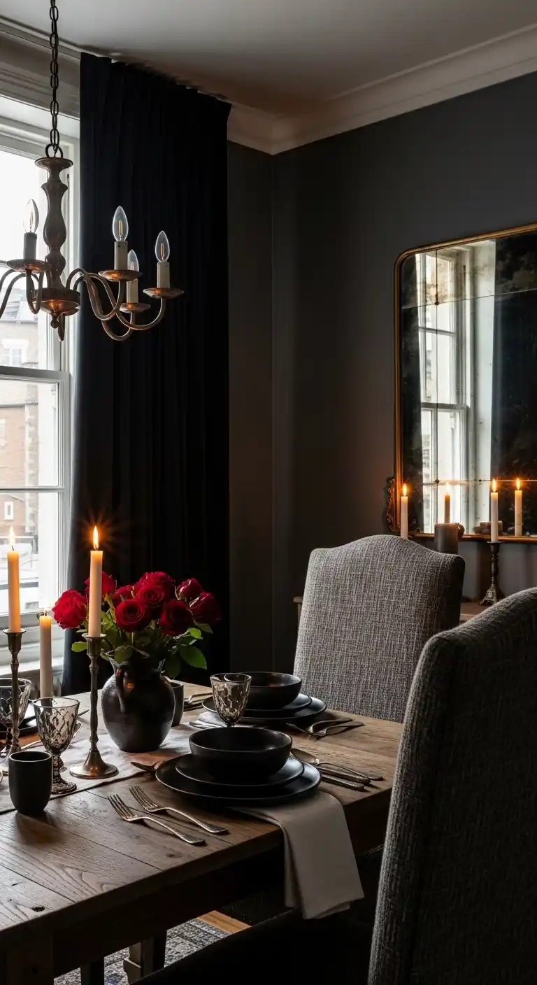 Use Heavy Drapes to Frame the Space