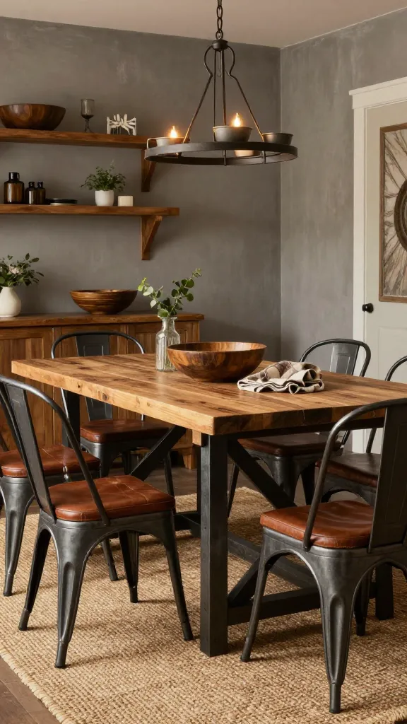13 Industrial Dining Room Ideas You’ll Want to Copy 2 Item 2